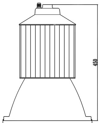 【生产150W led工矿灯配件 聚光灯LED工矿灯 品质保证】价格_厂家_图片 -