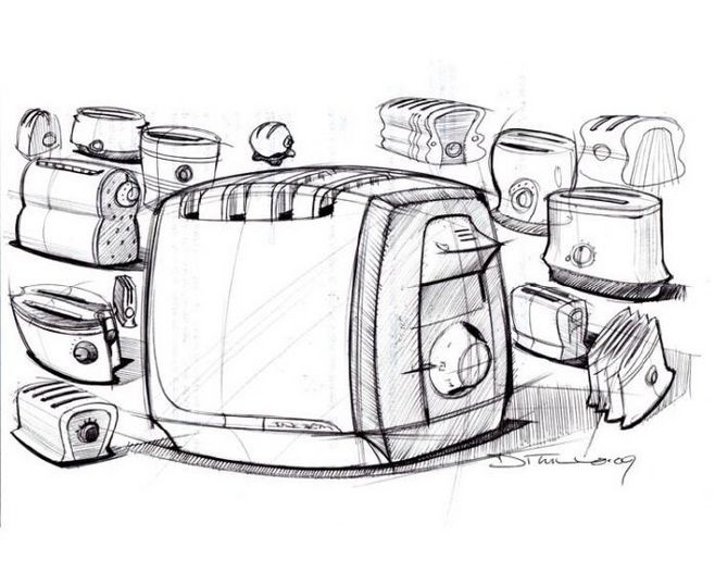 产品线稿手绘#工业设计#