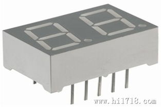 厂家生产家用电器显示屏数码管 数码彩屏 两位高亮led数码管